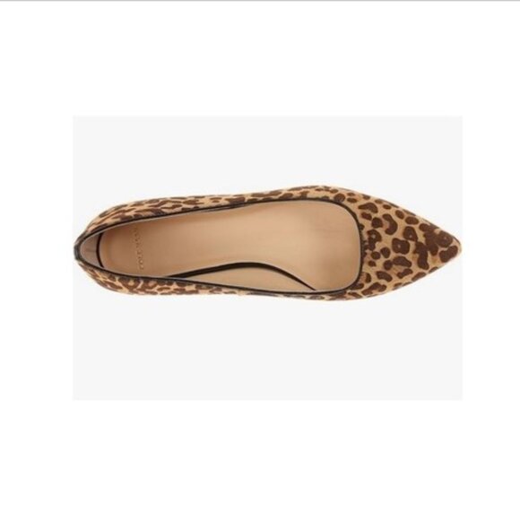 Cole Haan Women's Magnolia Skimmer Ballet Flat,Ocelot Hair Calf, 6 B US - Picture 2 of 3